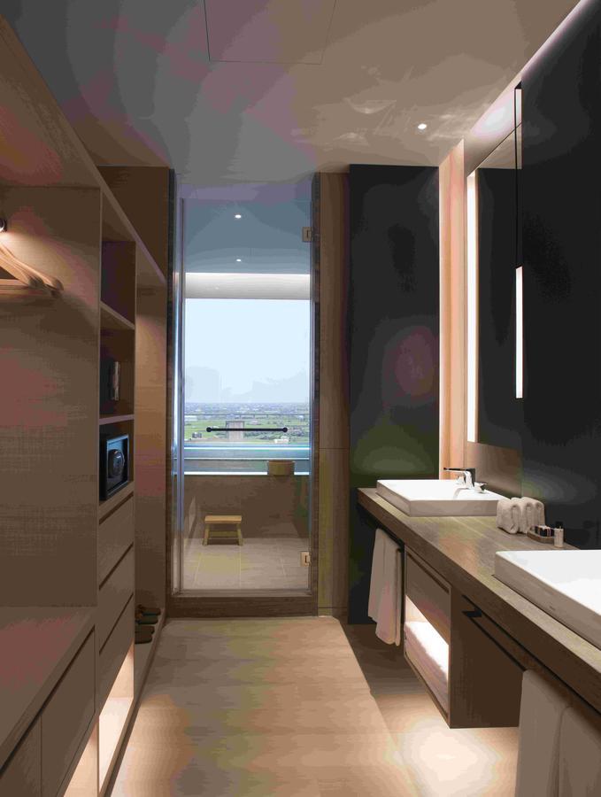 ムー ジャオシー ホテル 礁渓郷 エクステリア 写真 Bathroom