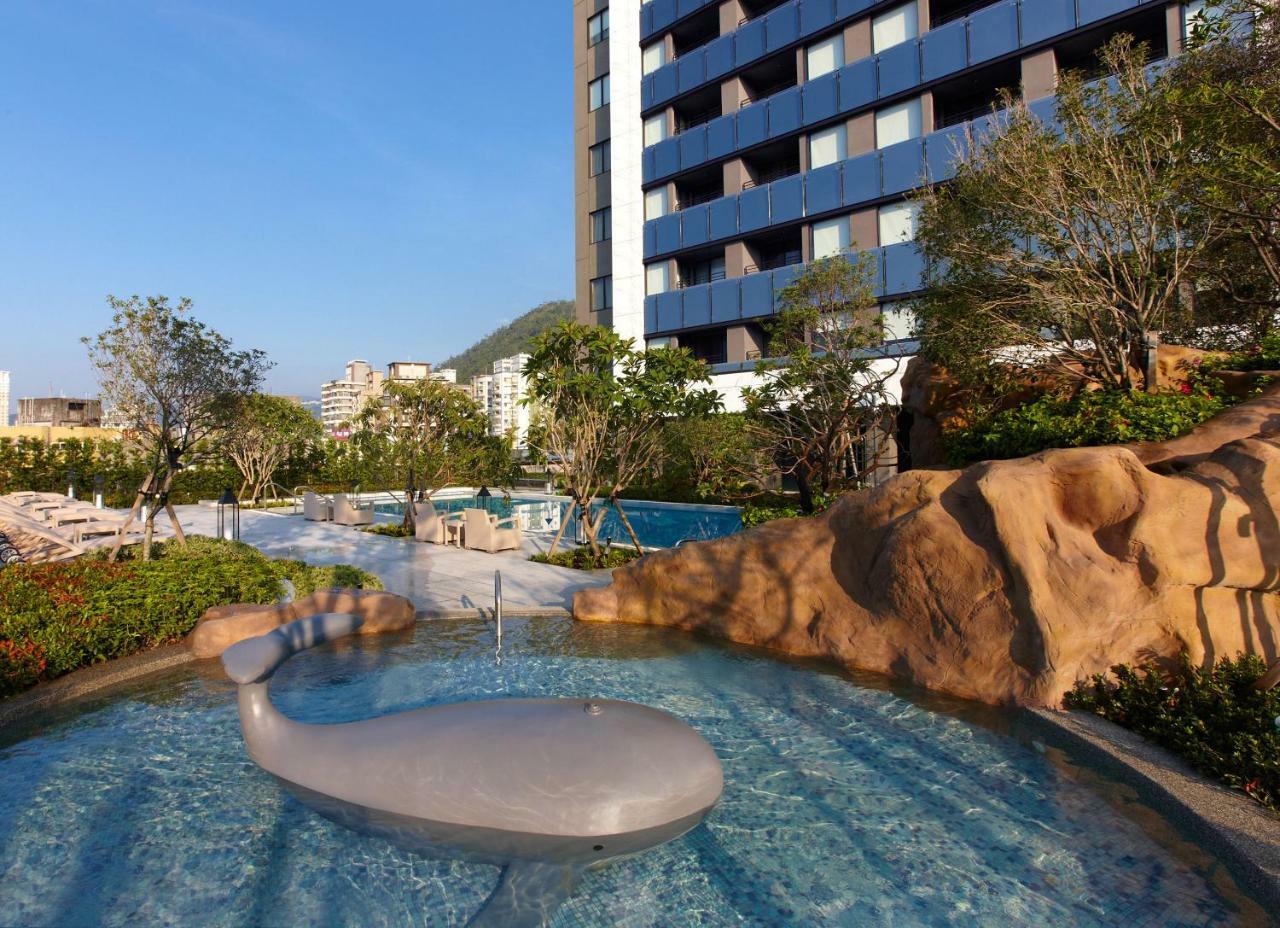 ムー ジャオシー ホテル 礁渓郷 エクステリア 写真 The outdoor swimming pool